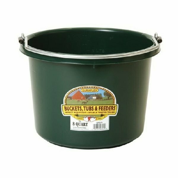 Little Giant Duraflex Plastic Bucket P8GREEN